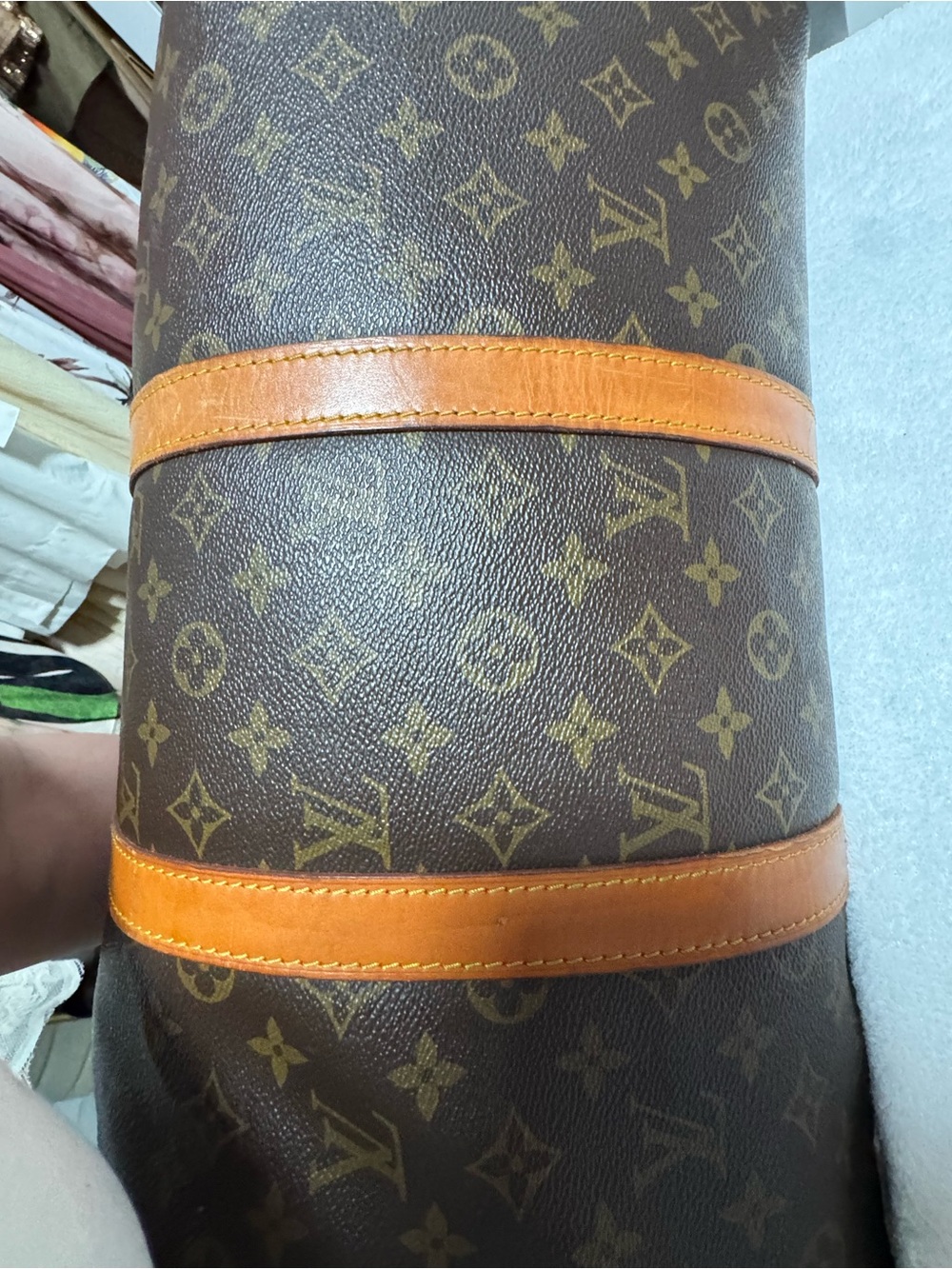 Louis Vuitton Monogram Canvas Duffel Bag - Brown/Tan - Picture 10 of 10